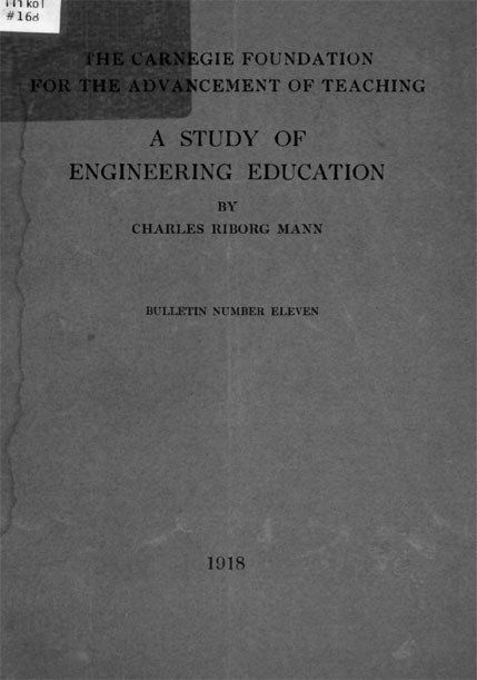 It seems no sooner had the formal teaching of engineering been established that a critique was hot on its heels It seems no sooner had the formal teaching of engineering been established that a critique was hot on its heels