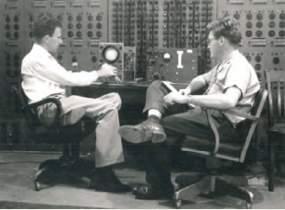 Richard MacNeal (right) and Robert Schwendler Richard MacNeal (right) and Robert Schwendler