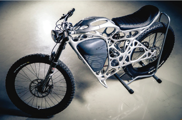 The APWorks 3D printed aluminium bike The APWorks 3D printed aluminium bike