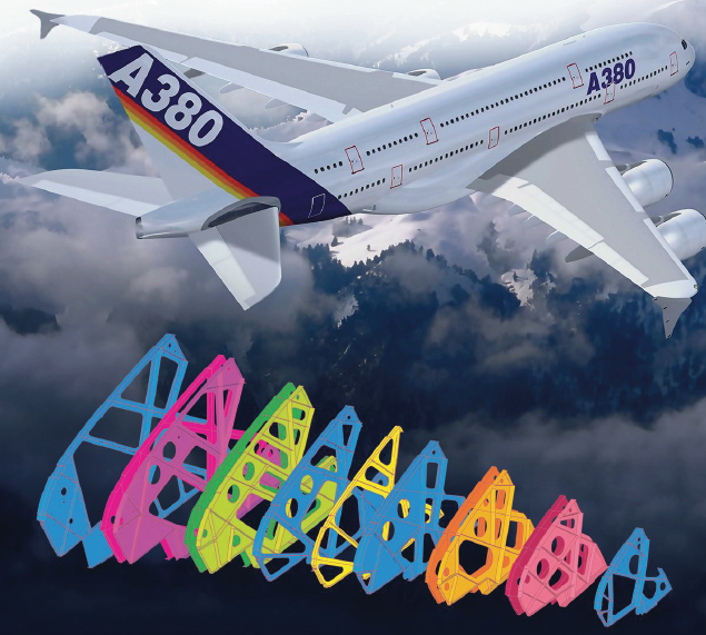 Simulation of the Airbus A380 wing ribs Simulation of the Airbus A380 wing ribs