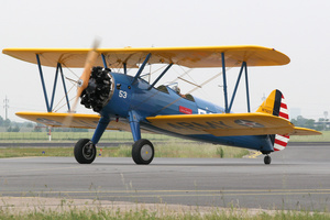 Stearman biplane from 1942 Stearman biplane from 1942