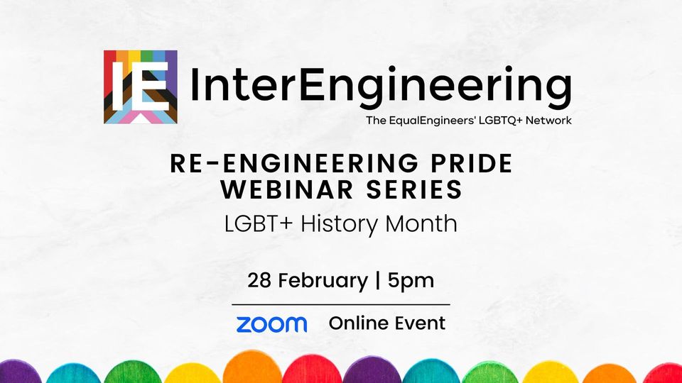Re-Engineering Pride Webinar Series Re-Engineering Pride Webinar Series